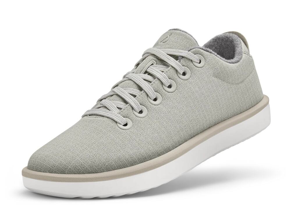 AllBirds Women's Piper Casual Sneakers Size 5 Pewter Grey Merino Wool Woven NIB